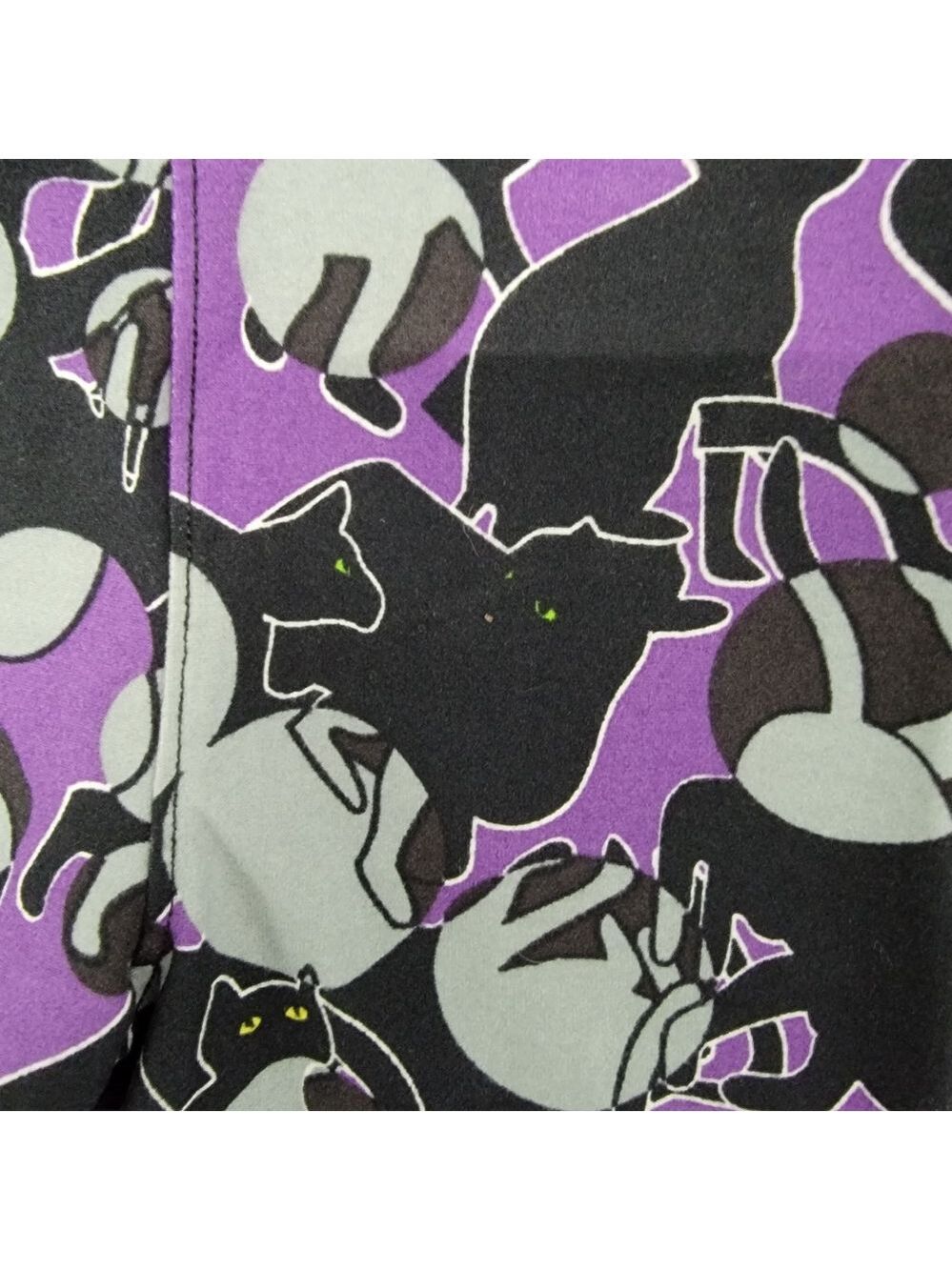 LulaRoe Halloween black cats leggings S/M